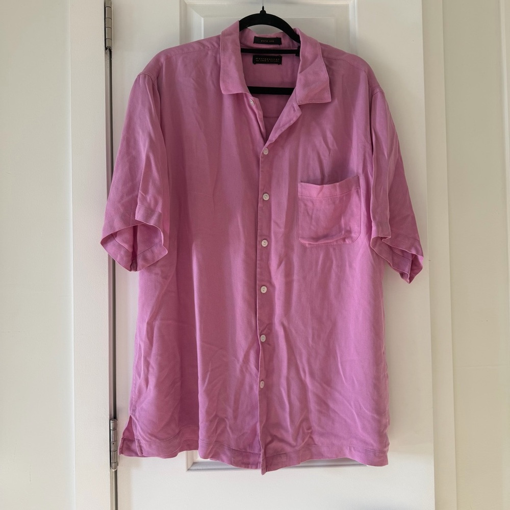 VINTAGE LORD & TAYLOR Silk button down